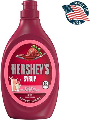 HERSHEY'S Strawberry Syrup [Imported]