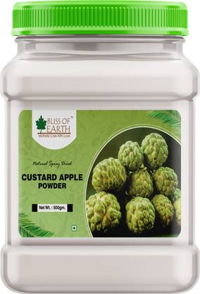 Bliss of Earth 500gm Custard Apple Powder Natural Spray Dried 500 g
