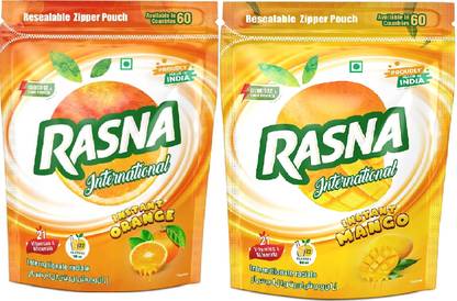 Rasna Instant Orange & Mango Flavor