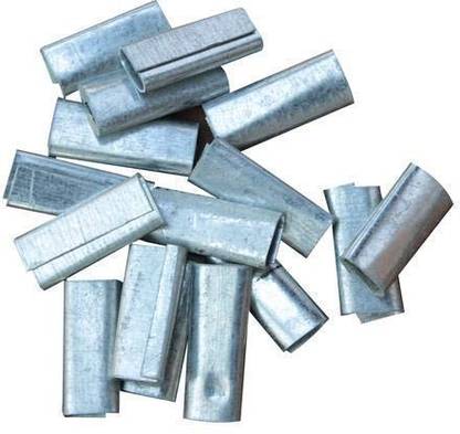 H HADDU Metal Strapping Clip, 19 mm Width,Pack of (50)) Concrete Pump Clamp