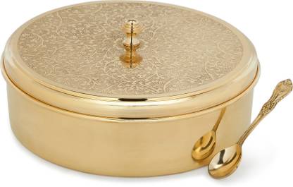 Brass Globe Spice Set Brass