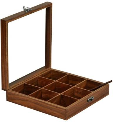 NAGINA CRAFTS Spice Set Wooden