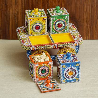 CAPIO ART Spice Set Wooden