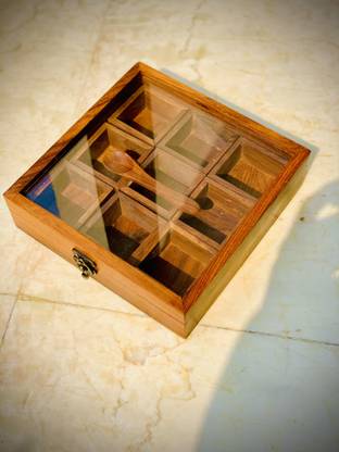 MS ENTERPRICES Spice Set Wooden