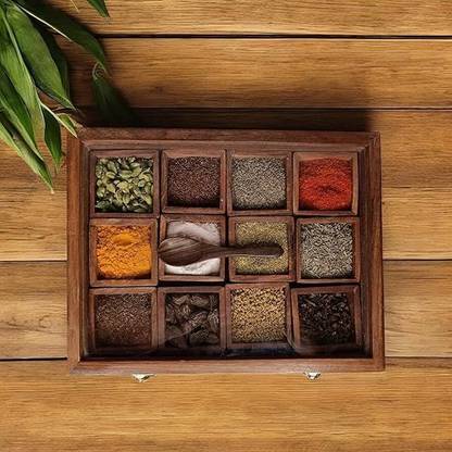 Unique Arts Shoppee Spice Set Wooden