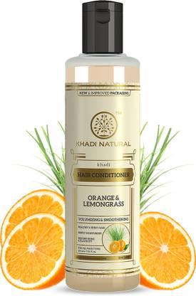 KHADI NATURAL Orange Lemongrass Hair Conditioner for Healthy & Shiny Hair