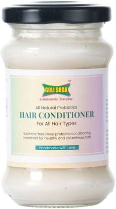 GOLI SODA All Natural Probiotics Hair Conditioner For Voluminous Hair