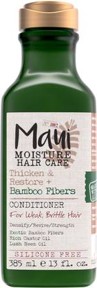 Maui Moisture Thicken & Restore Bamboo Fibers Conditioner, Vegan, Sulphate Free & Paraben Free