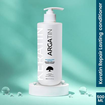 ARGATIN Keratin Treated Repair Lasting Sulphate free Conditioner for Dry Hair