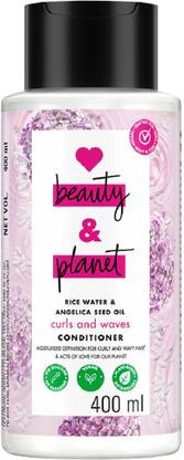 Love Beauty And Planet Rice Water & Angelica Seed Oil Silicone Free Conditioner for curly & wavy hair