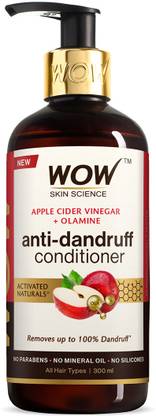 WOW SKIN SCIENCE Apple Cider Vinegar Conditioner For Frizzy & Greasy Hair To Minimize Hair Damage