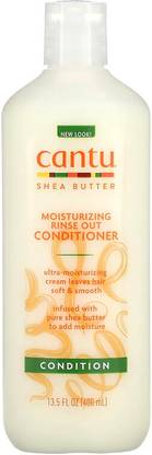 NEW CANTU Shea Butter Moisturizing Rinse-out Conditioner