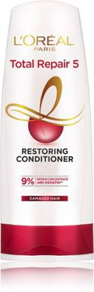 L'Oréal Paris Total Repair 5 Conditioner with Pro-Keratin + Ceramide |Repairs Damaged Hair