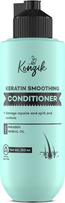 Konzik Keratin Smooth Conditioner for Damage Repair and Split End Control
