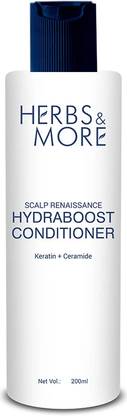 HERBS & MORE SCALP RENAISSANCE HYDRABOOST CONDITIONER |Keratin + Ceramide|For Dry Frizzy Hair