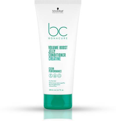 Schwarzkopf Professional Bonacure Volume Boost Jelly Conditioner With Creatine - For Fine Hair