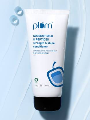 Plum Coconut Milk & Peptides conditioner, Strong, Smooth, Shiny Hair