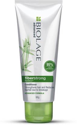 BIOLAGE Fiberstrong Professional Conditioner Reduces Hair Breakage with 12x Strength