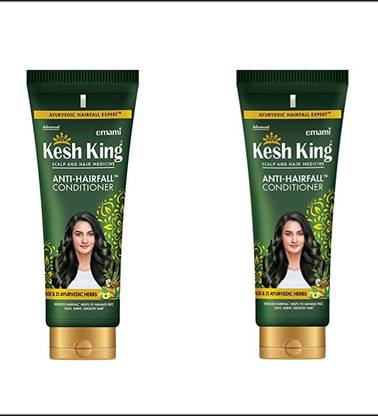 Kesh King Scalp and Hair Medicine Anti-Hairfall Conditioner, 200 ml pack of 2