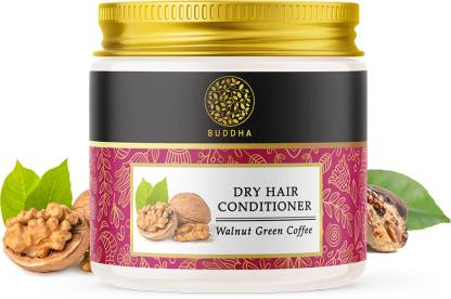 buddha natural Dry Hair Conditioner (100g, Ayush Certified) - Nourishes Dull & Damaged Hair