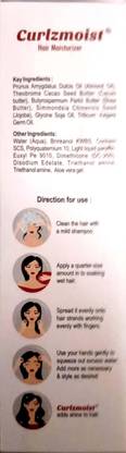 curlzmoist Hair Moisturizer cream 100gm