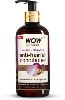 WOW SKIN SCIENCE Onion & Collagen Anti-Hairfall Conditioner |New & Improved Formulation