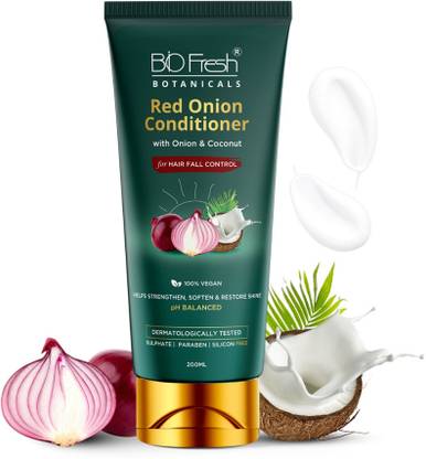 Biofresh Red Onion Conditioner with Onion & Coconut for Hair Growth No SLS Paraben