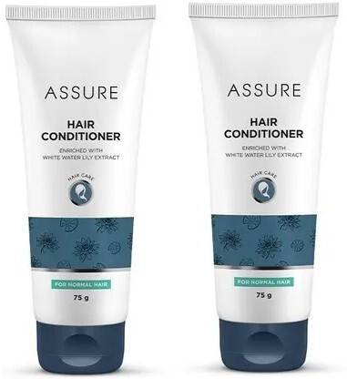 ASSURE Hair Conditioner enriched with white water lily extract pack of 2
