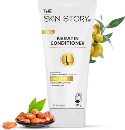 दी स्कीन स्टोरी केरेटिन कंडीशनर इंस्टेंट एंटी-फ्रिज़