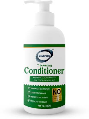 SOULWASH Thickening Hair Conditioner | Elevates Volume, Adds Fullness & Nourishes hair