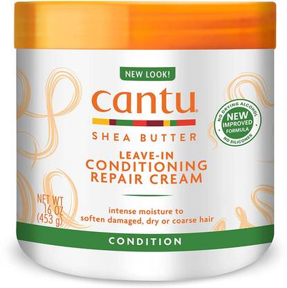 Cantu Shea Butter Leave-In Conditioning Repair Cream, 16 Ounce
