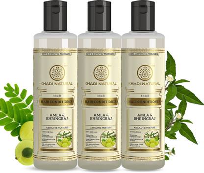KHADI NATURAL Amla & Bhringraj Hair Conditioner (Pack of 3)
