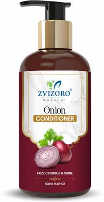 Zvizoro Natural Onion Conditioner – Frizz Control, Shine & Hair Strength – 500ml