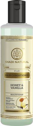 KHADI NATURAL Honey & Vanilla Hair Conditioner for Natural Antioxidant