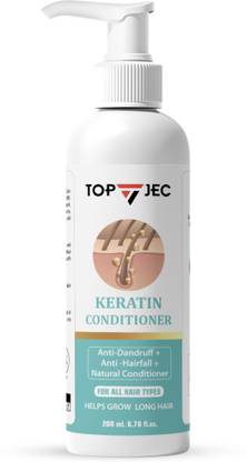 TopJec Keratin Smooth, Conditioner, For Smoother, Shinier Hair, With Keratin