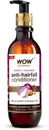 WOW SKIN SCIENCE Onion & Collagen Anti-Hairfall Conditioner |New & Improved Formulation