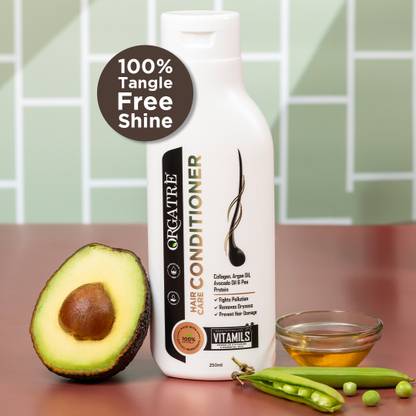 Orgatre Hair Care Conditioner With Argan & Avocado Oil For Hair Growth & Reduces Damage