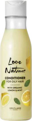 Oriflame Conditioner For oily Hair With Organic Lemon & Mint