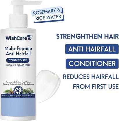 WishCare Multi Peptide Anti Hairfall Conditioner with Rice Water , Rosemary & Caffeine