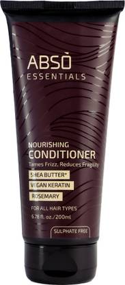 abso essentials Nourishing Conditioner- Vegan keratin and rosemary