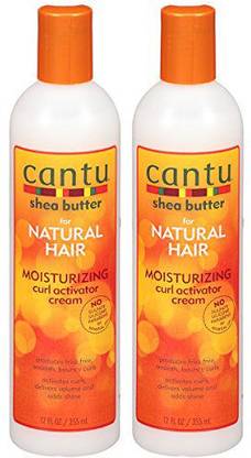 Cantu Shea Butter Moisturizing Curl Activator Cream, 355ml (Pack of 2)