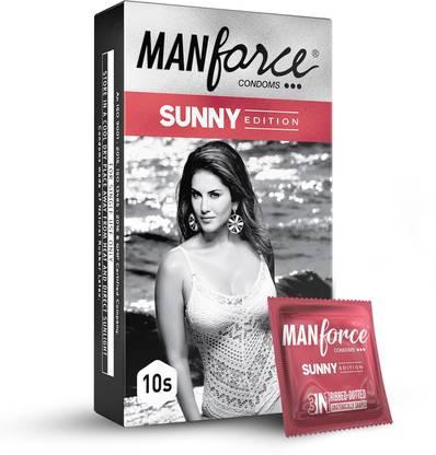 MANFORCE Sunny Edition Condoms Ribbed, Dotted & Anatomically Shaped Condoms | Condom
