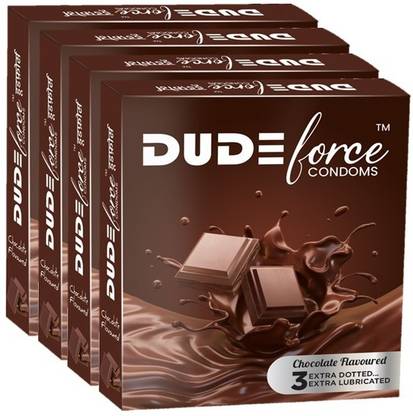 DUDEFORCE CHOCOLATE FLAVOUR CONDOM Condom