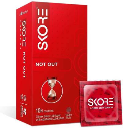 SKORE Notout / Climax Delay / 1500+ dotted Condom