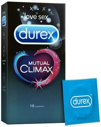 DUREX Mutual Climax Condoms for Men- 30 Count Condom