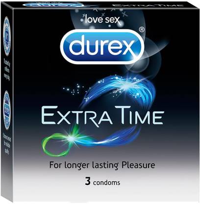 DUREX Extra Time Condom For Long lasting Pleasure Condom