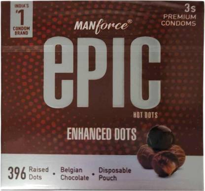 MANFORCE EPIC HOT DOTS Condom