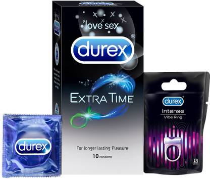 DUREX Extra Time Condom and Vibe ring