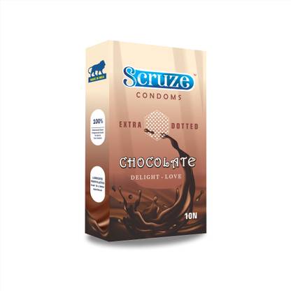 scruze CHOCOLATE 10'S Condom