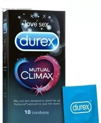 ड्यूरेक्स Mutual Climax for Shared Pleasure Condom कंडोम